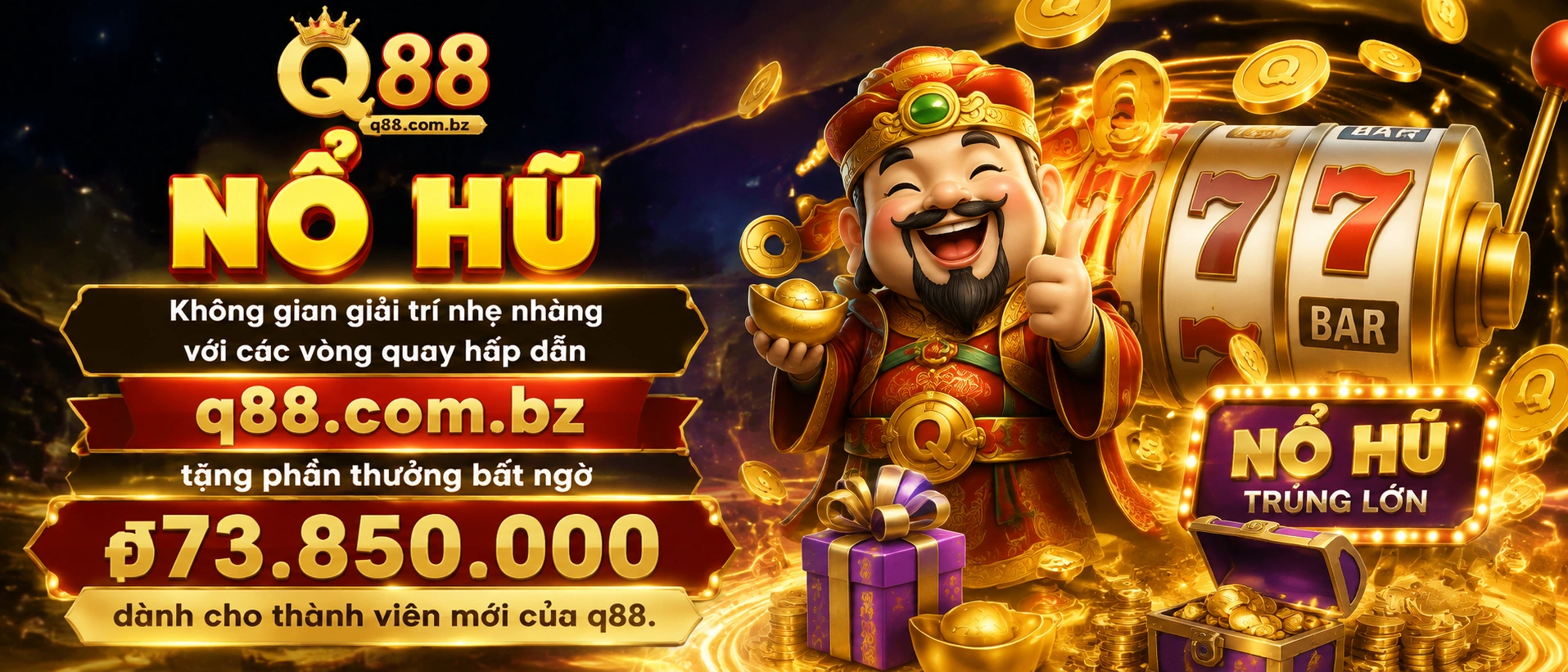 Danh sách game slot và Nổ Hũ được phân loại rõ trên q88.com.bz